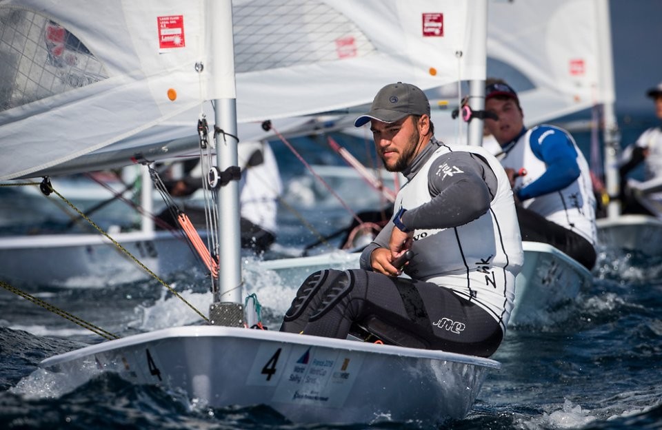Agustín Vidal se lució en Hyeres