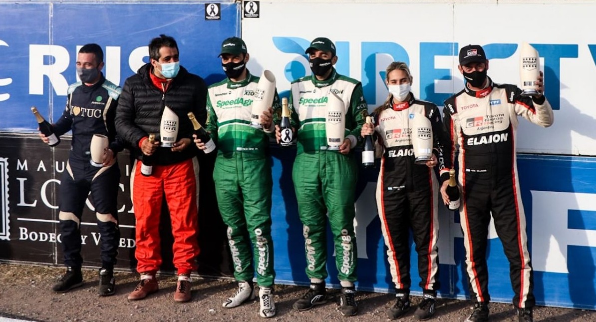 ¡Virginia Klus y un nuevo podio en este 2021 junto a Villagra!