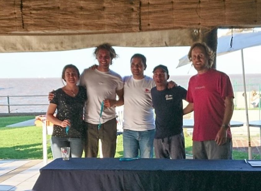 Luciano Pesci festejó en Olivos
