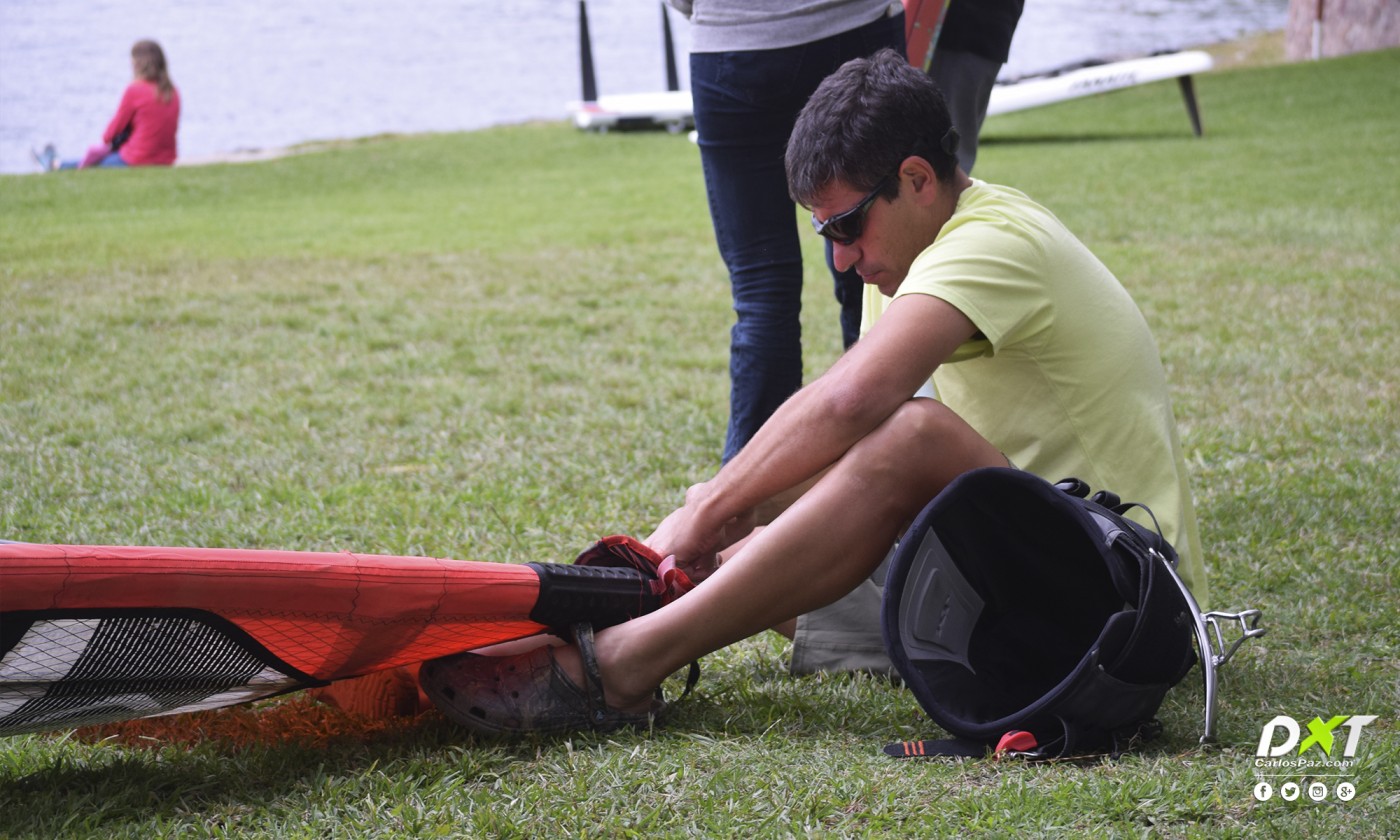 ¡A armar la vela! El mejor windsurf del país vuelve a Villa Carlos Paz