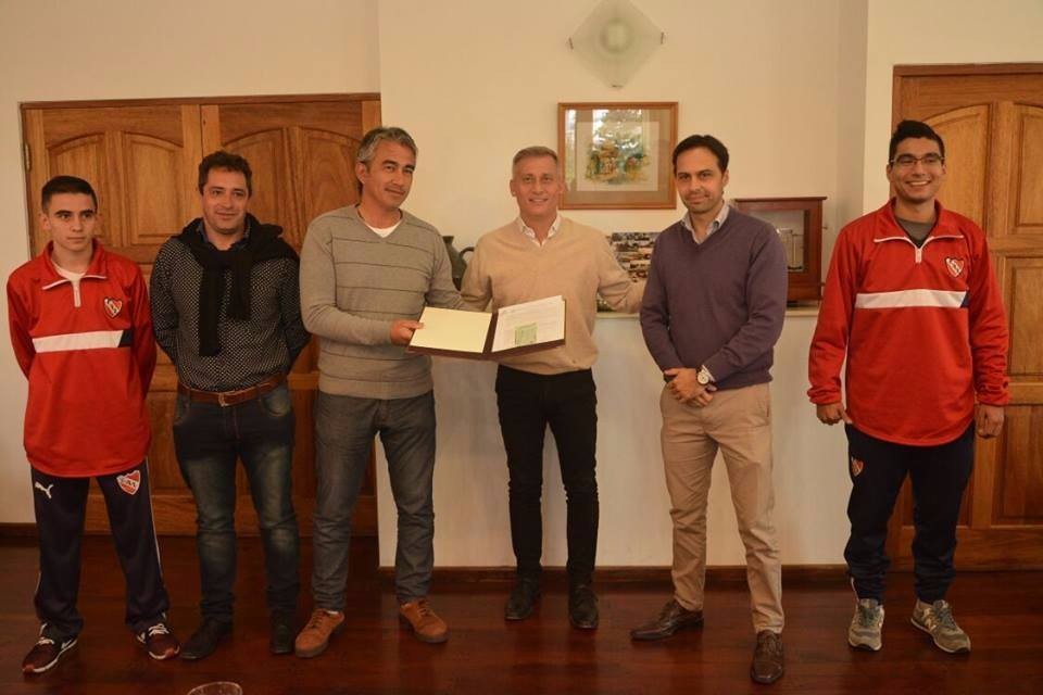 Independiente recibió una ayuda de la Municipalidad