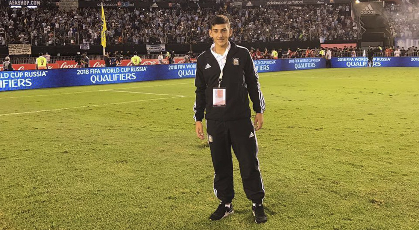 ''Tirásela a Messi''