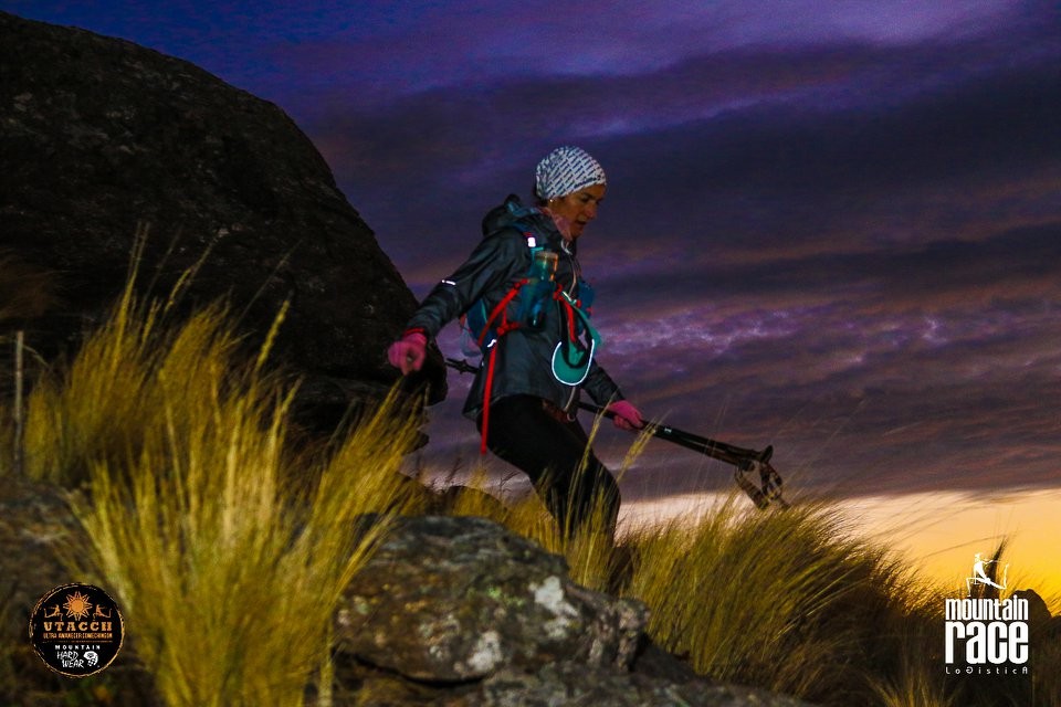 Magui Nieto: 110 km. en 16 horas