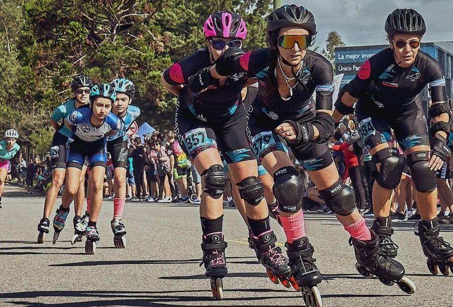El roller se adueña de la costanera con la ''Guepardas Fest''