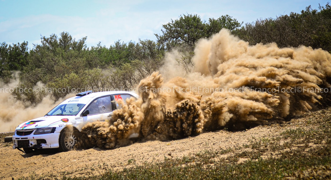 Hervas y Martínez subieron al podio en Laguna Larga