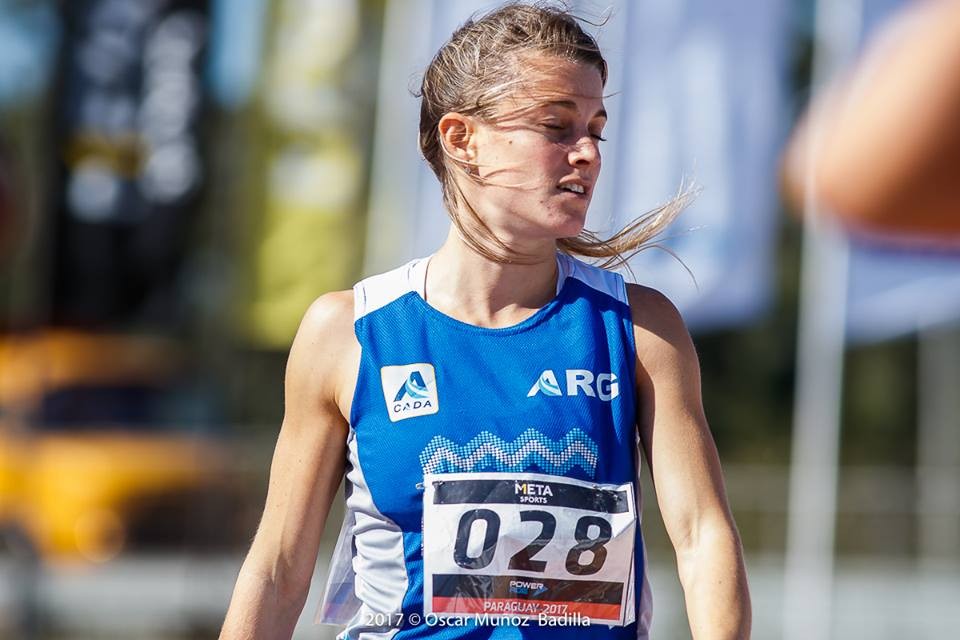 Victoria Woodward, a los Juegos Sudamericanos