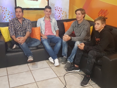 Padre e hijo en Mañaneros