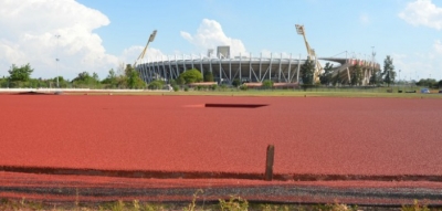 La nueva pista de atletismo del Kempes