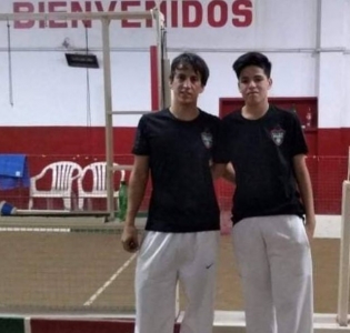 Quinteros y Ghelfi festejaron en Villa del Rosario