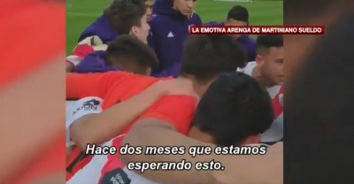 ¡La emocionante arenga de Marti Sueldo!