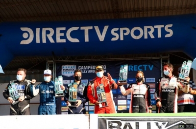 Rally Argentino: Daparte, Klus y Díaz subieron al podio en Cruz del Eje