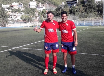 Hat-trick de Fabrizio Pesci ante Victoriano Arenas