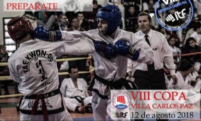 Llega la Copa Carlos Paz de Taekwondoc
