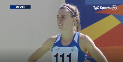 #Cocha2018: Woodward fue 7ª en los 100 metros