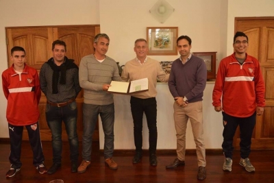 Independiente recibió una ayuda de la Municipalidad