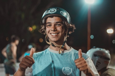 Martino brilla en el Skate Park