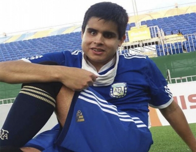 ''Agradecido por haber podido hacer el gol''