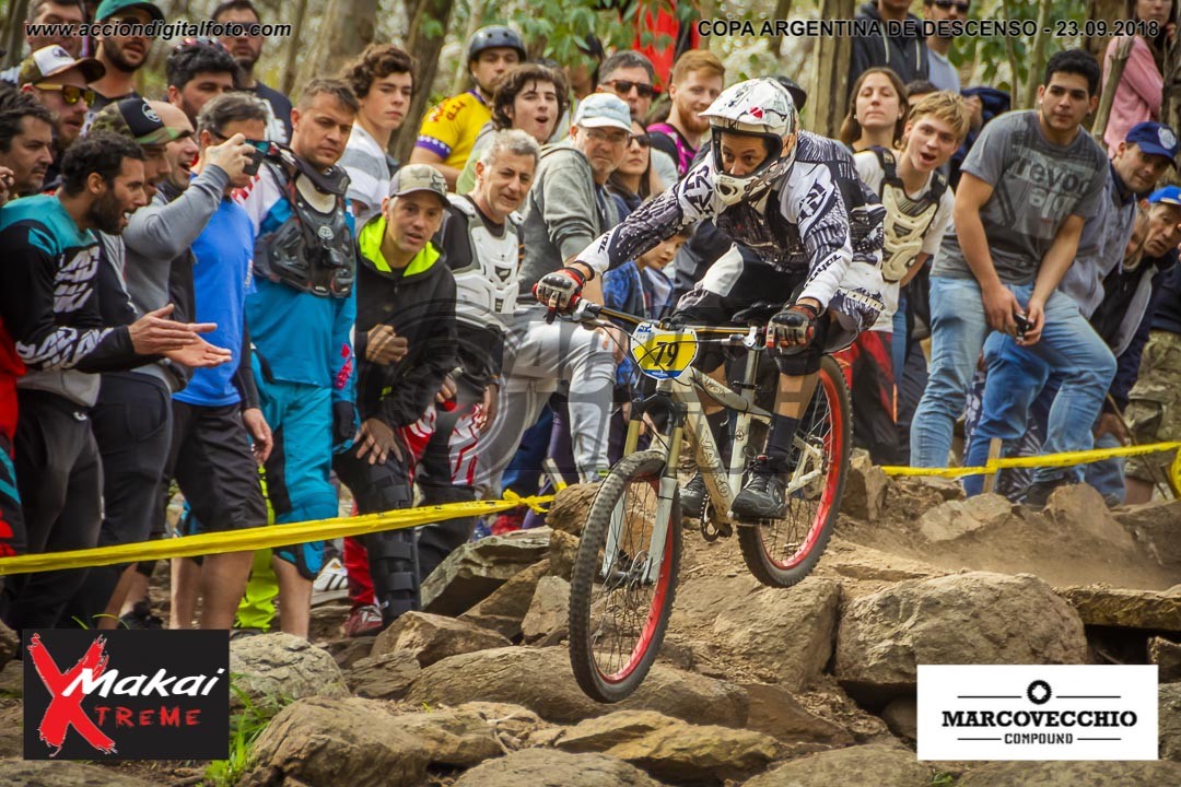 Lucas Molina voló en Tandil 