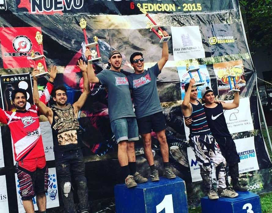 Los riders de Carlos Paz conquistaron el Mundo Nuevo