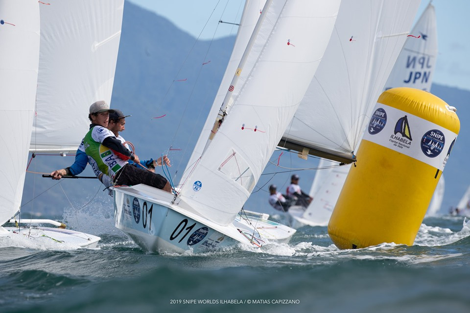Luciano Pesci cerró el Mundial de Snipe