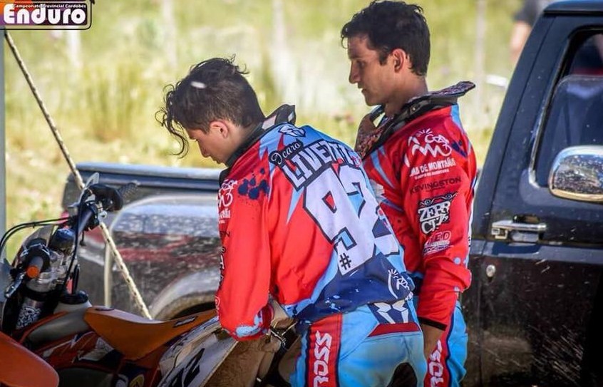Ícaro Livetti se coronó subcampeón nacional de Enduro
