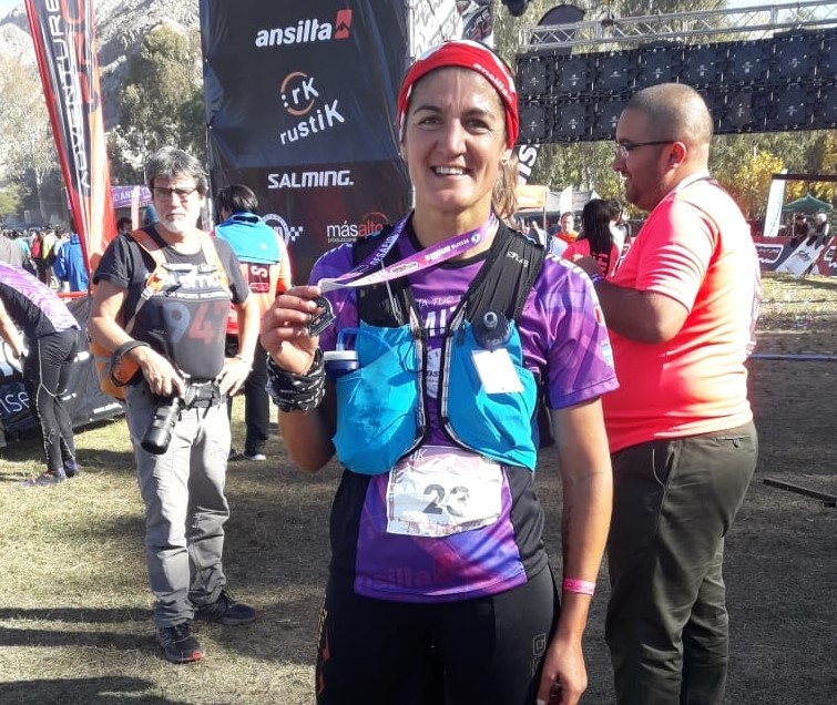 Magui Nieto, campeona con 74 km. en 11 horas