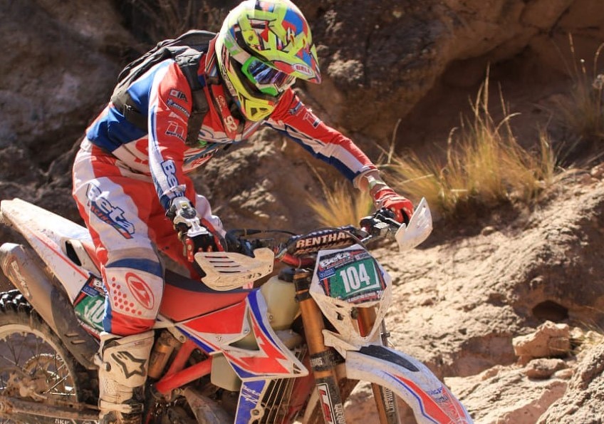 Podio y susto en La Rioja