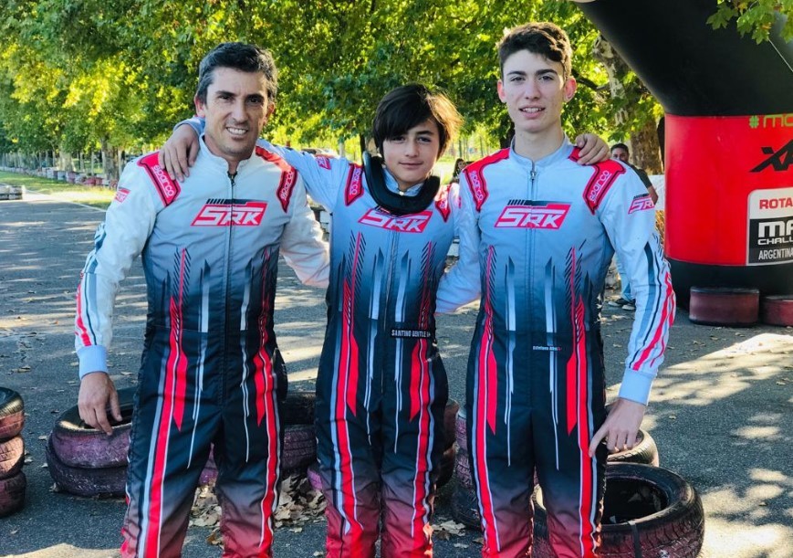 Santino se prende en el Rotax