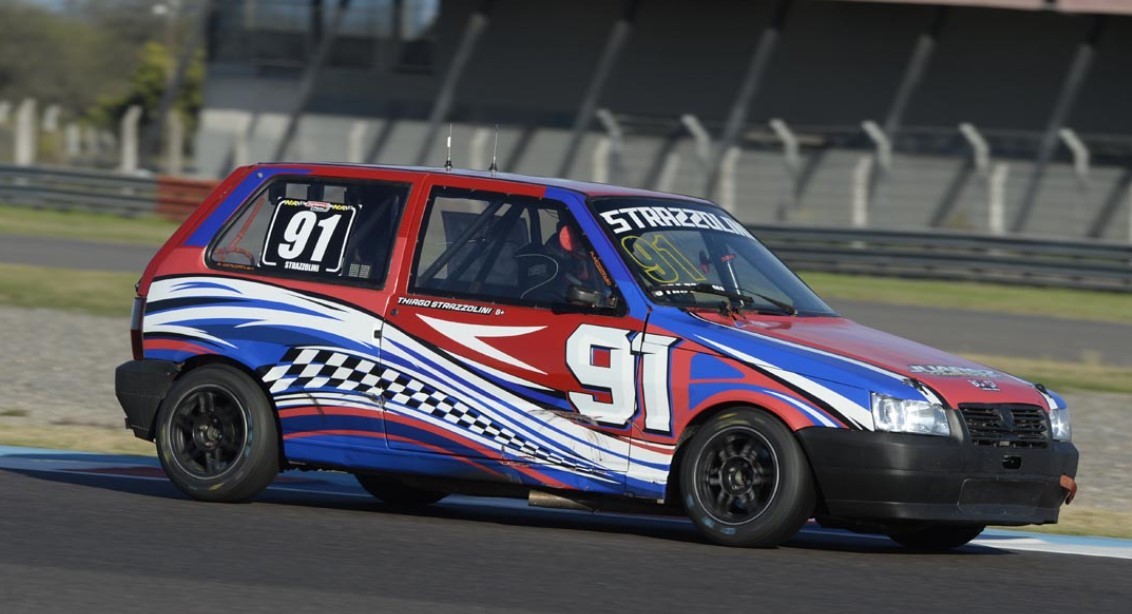 Strazzolini se presentó en el prestigioso Circuito de Termas