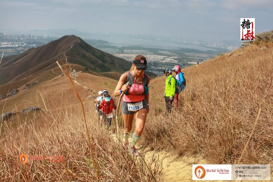 ¡Natalia Riva completó la Ultra Trail de Tai Mo Shan!