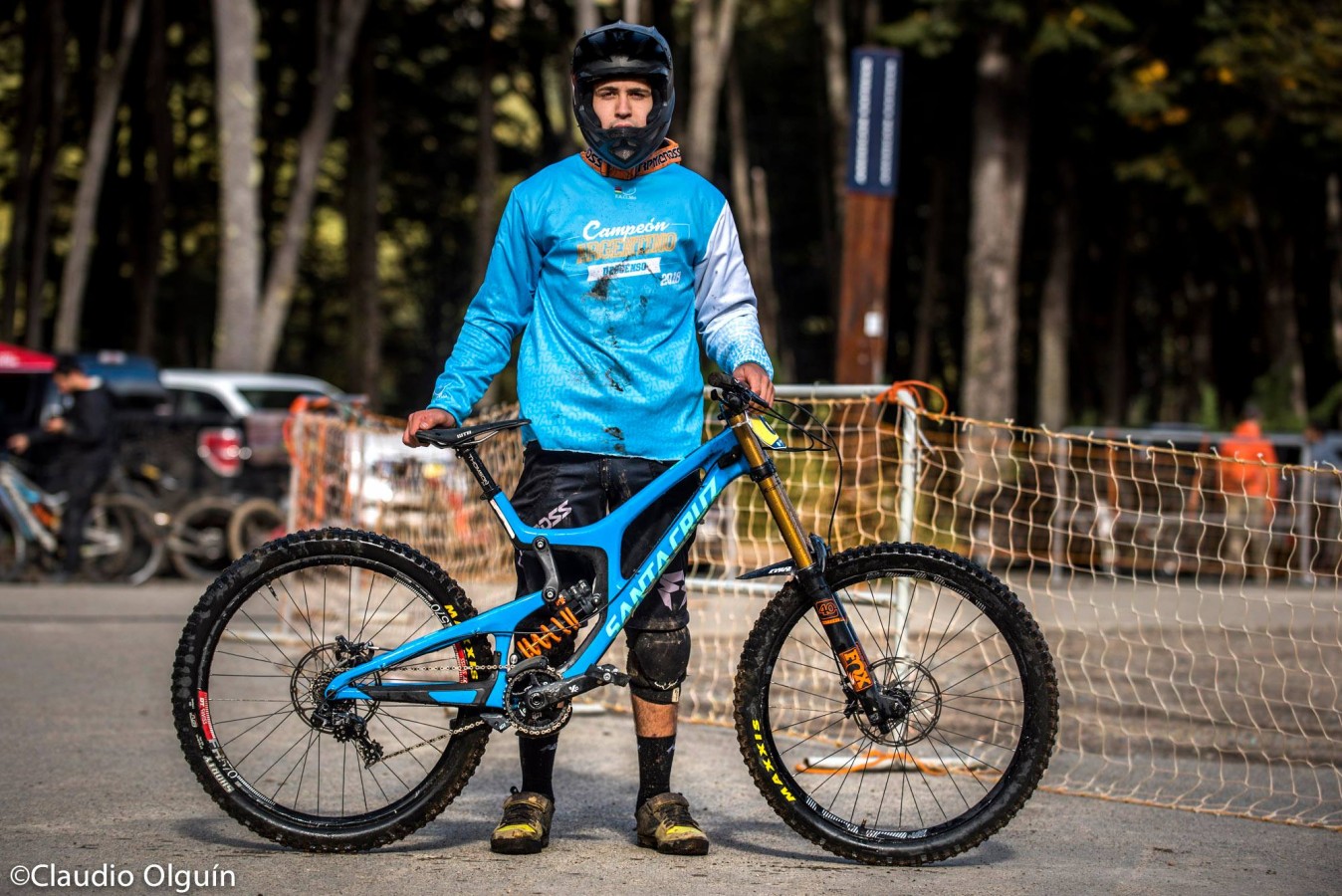 Alexis Goenaga fue el mejor argentino en el Panamericano de Downhill