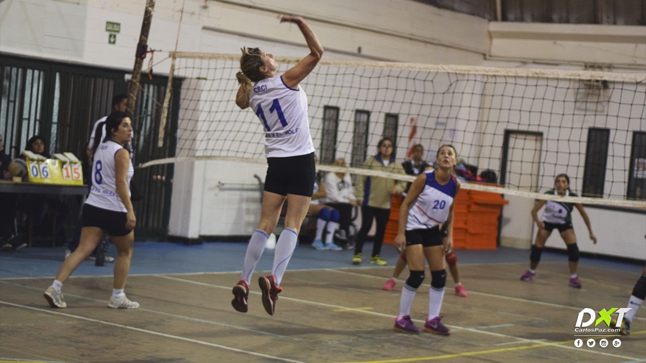Encuentro Nacional Máster de voley femenino en Carlos Paz