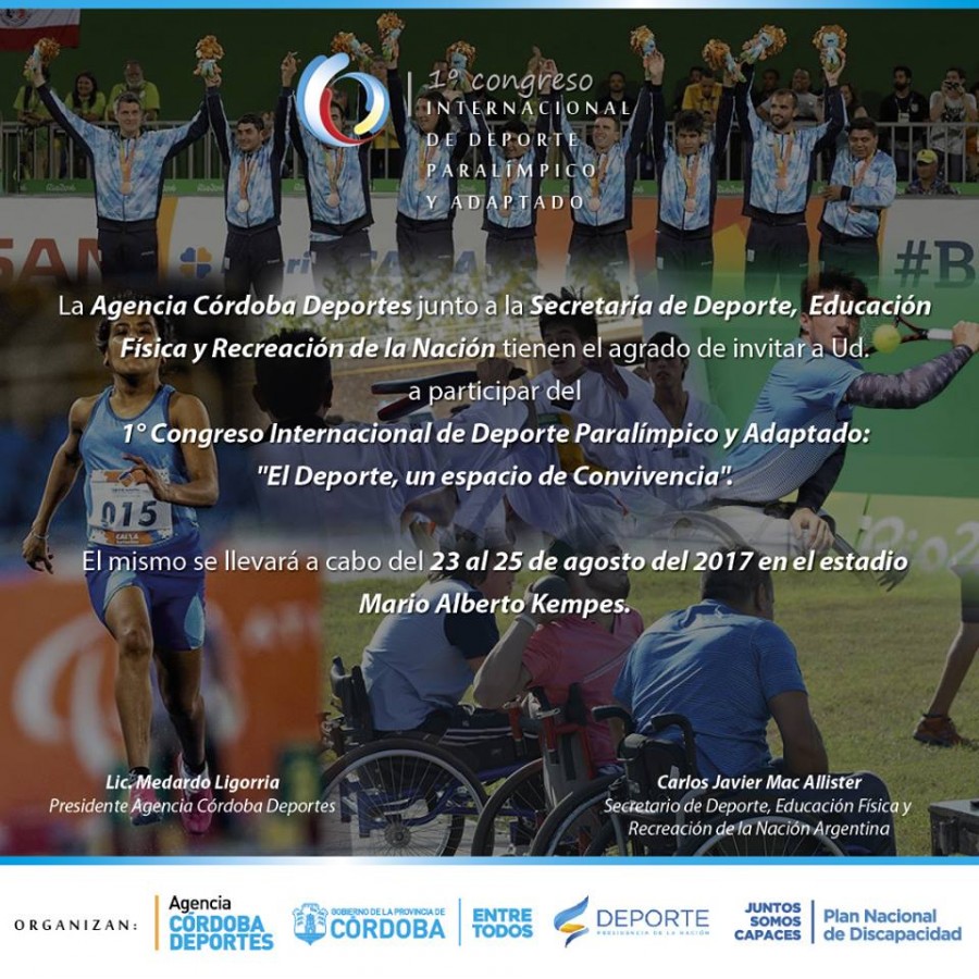 1º Congreso Internacional de Deporte Paralímpico y Adaptado