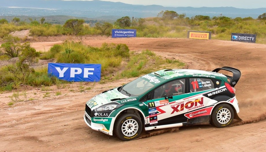 Díaz lidera el Rally de Villa Carlos Paz 