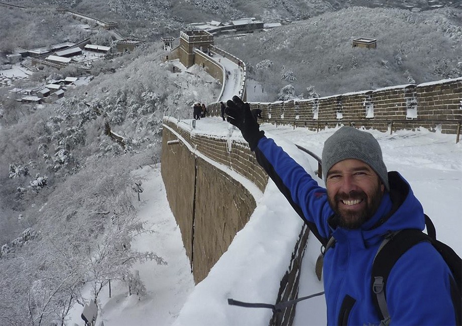 Aventurero de acá a la China