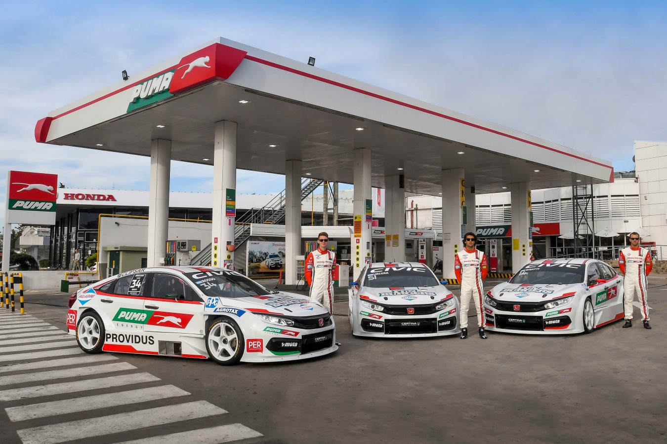 Honda Racing presentó su equipo en Carlos Paz