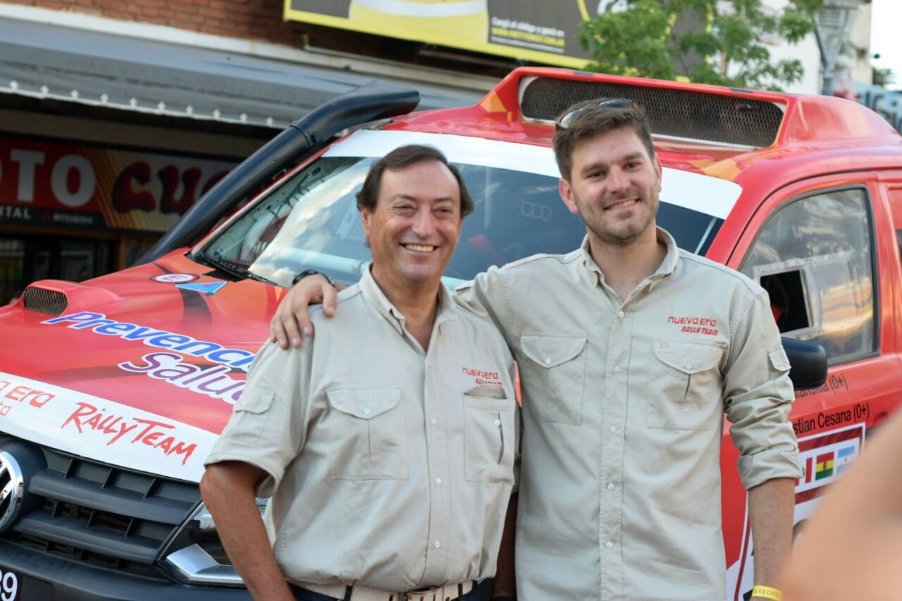 Jorge Mansilla presentó el equipo del Dakar 