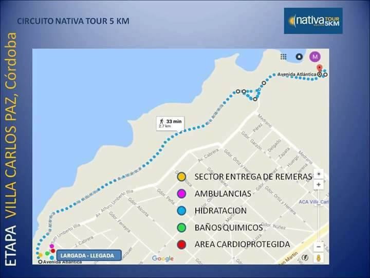 Así será la Nativa Tour 5K