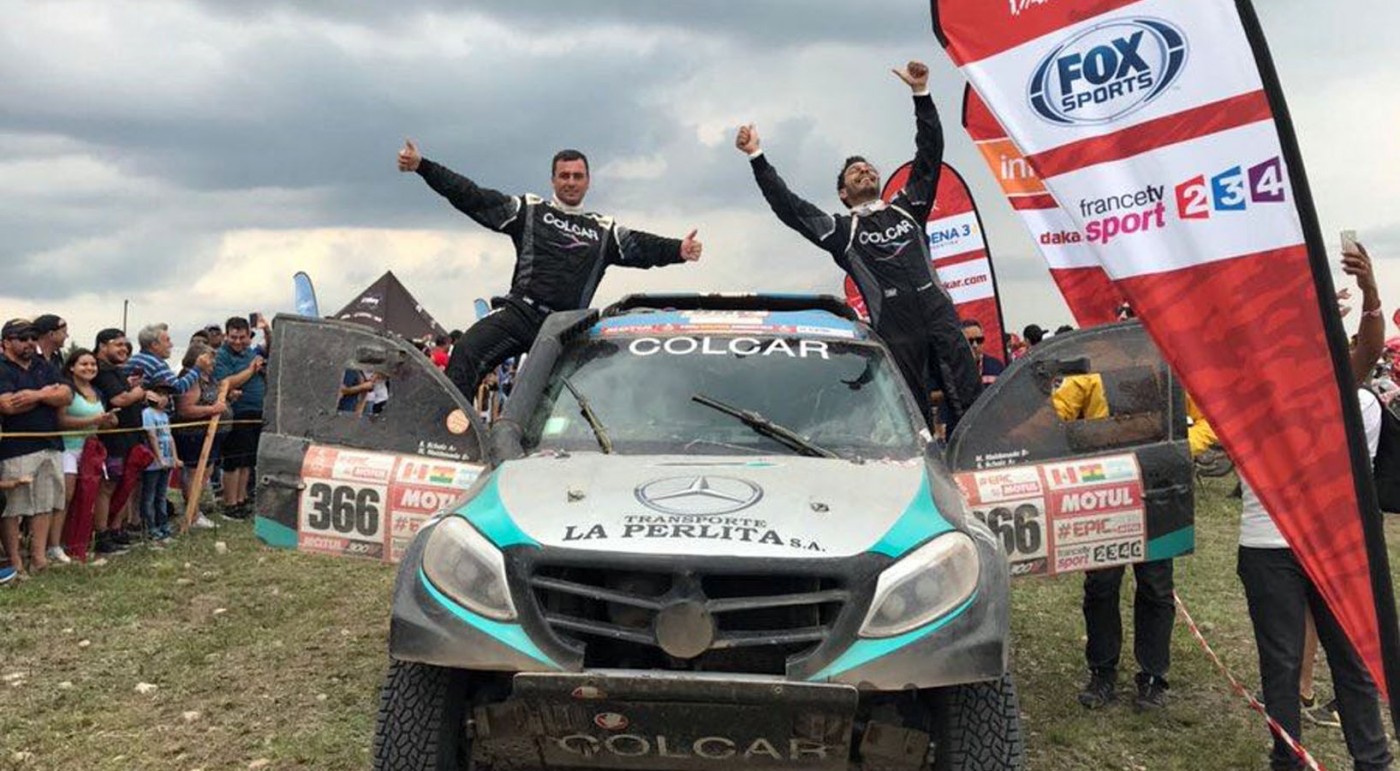 ¡Scholz culminó el Dakar más difícil de la historia! 