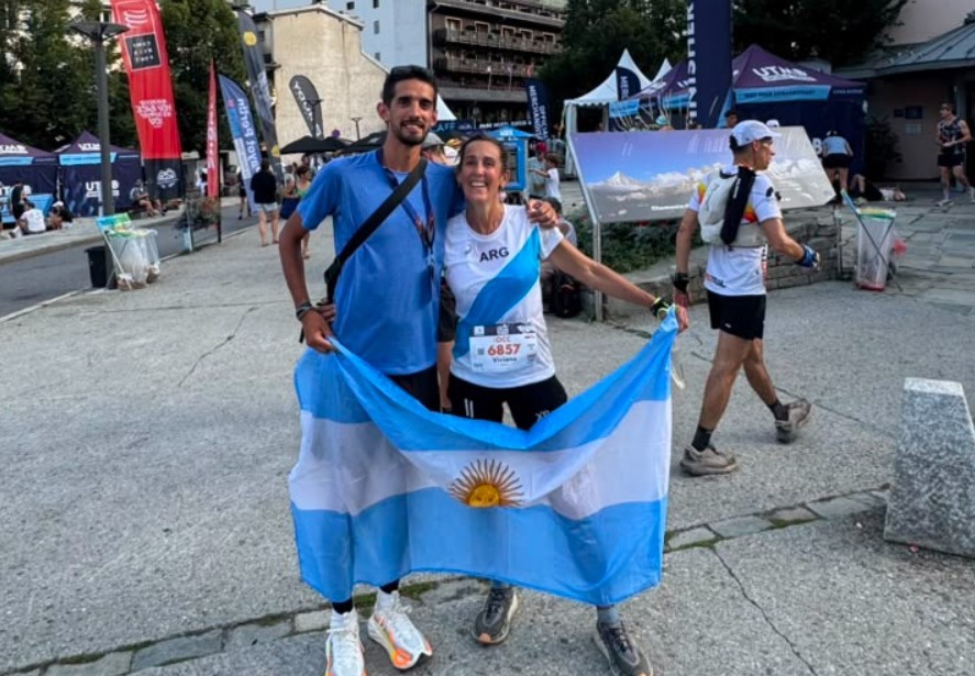 Histórico: ¡Podio de Viviana Pardo en UTMB! 