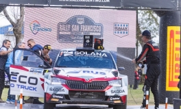 Rally Argentino: ¡Sergio Daparte y Gonzalo Martínez subieron al podio en San Francisco!