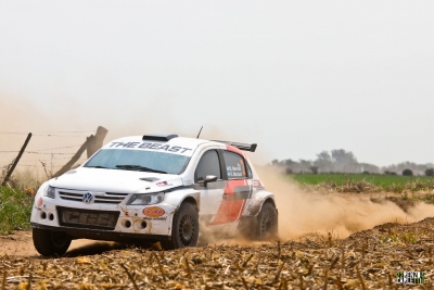 Hervas escolta en el Rally Día de la Primavera