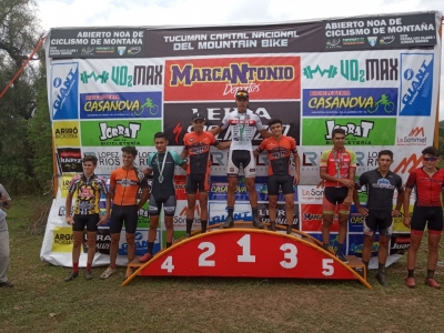 ¡Aero Bikes cerró el podio en el Abierto NOA!