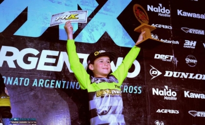 ¡Valentín Vaca subcampeón argentino!