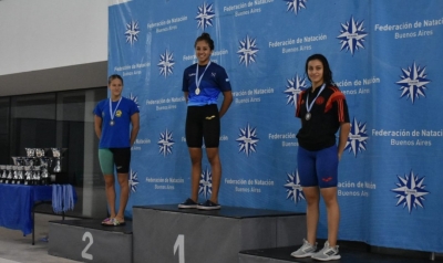 ¡Piera Da Roit y Santino Mina subieron al podio en el República Junior y Juvenil!