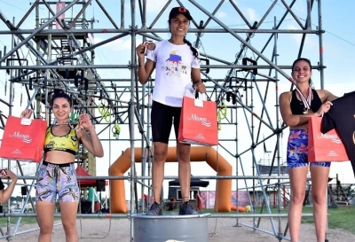 COM: ¡Cassandra González, subcampeona entre las Ninjas!