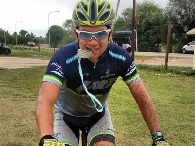 Maratonista sobre ruedas