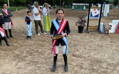 ¡Morena Signorini se quedó con el Provincial de Equitación!
