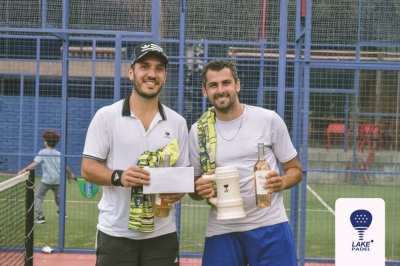 Titán y Justin conquistaron Lake Padel