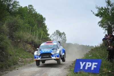 Villagra y Díaz al frente en el Shakedown